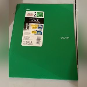 Brand new five star folders